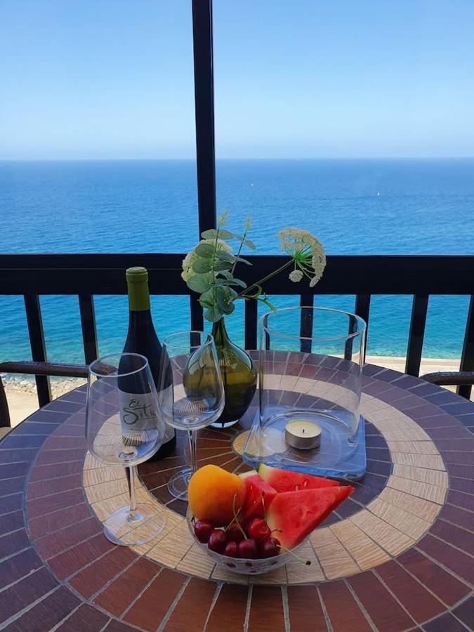 Very Romantic Seaview Apartment Patalavaca Mogan With Warm Pool المظهر الخارجي الصورة