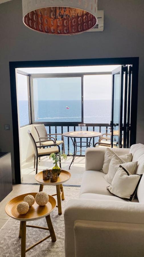 Very Romantic Seaview Apartment Patalavaca Mogan With Warm Pool المظهر الخارجي الصورة