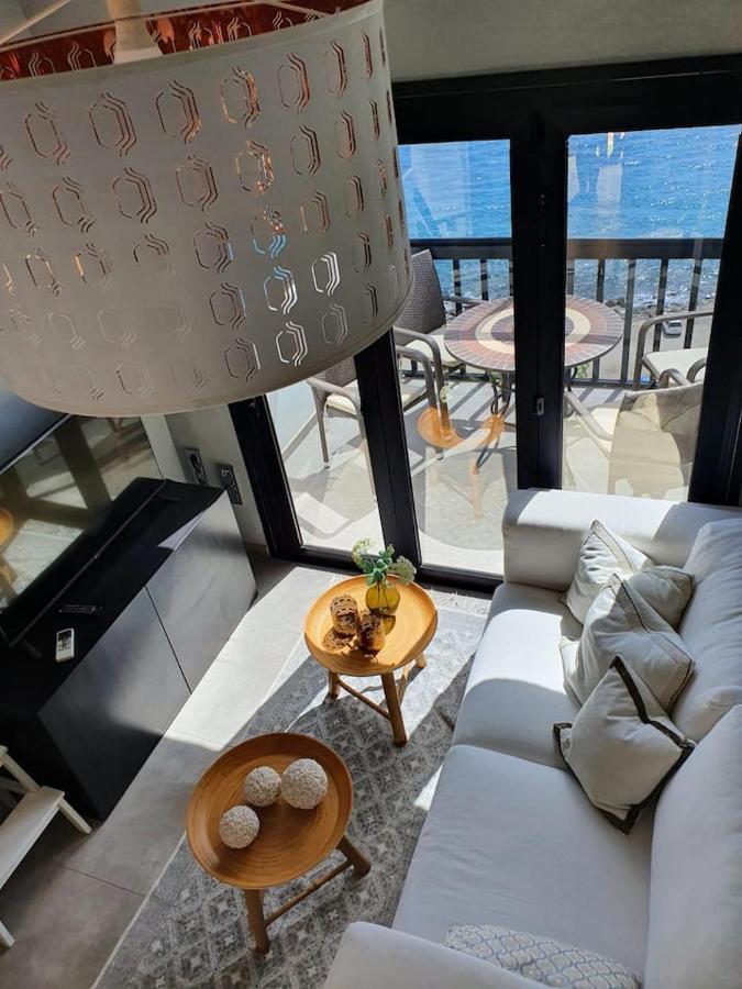 Very Romantic Seaview Apartment Patalavaca Mogan With Warm Pool المظهر الخارجي الصورة