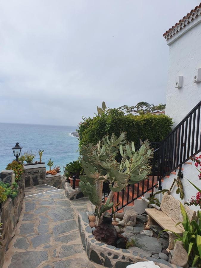 Very Romantic Seaview Apartment Patalavaca Mogan With Warm Pool المظهر الخارجي الصورة