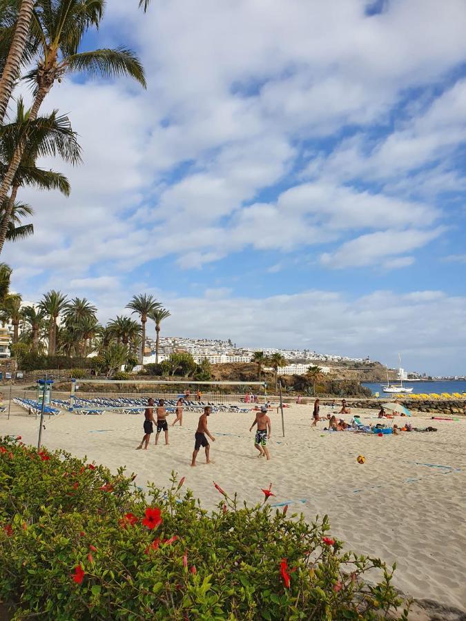 Very Romantic Seaview Apartment Patalavaca Mogan With Warm Pool المظهر الخارجي الصورة