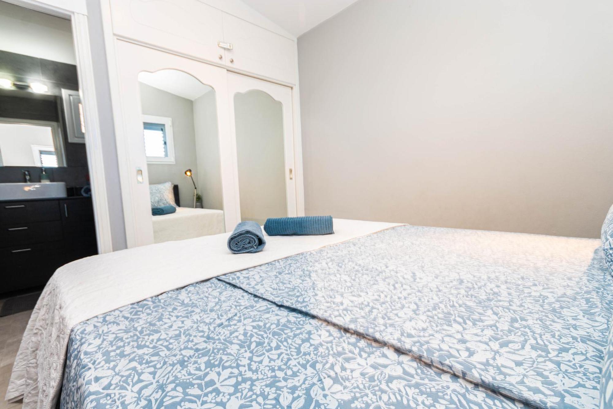Very Romantic Seaview Apartment Patalavaca Mogan With Warm Pool المظهر الخارجي الصورة